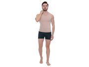 Colete masculino longo sem abertura  - 62233